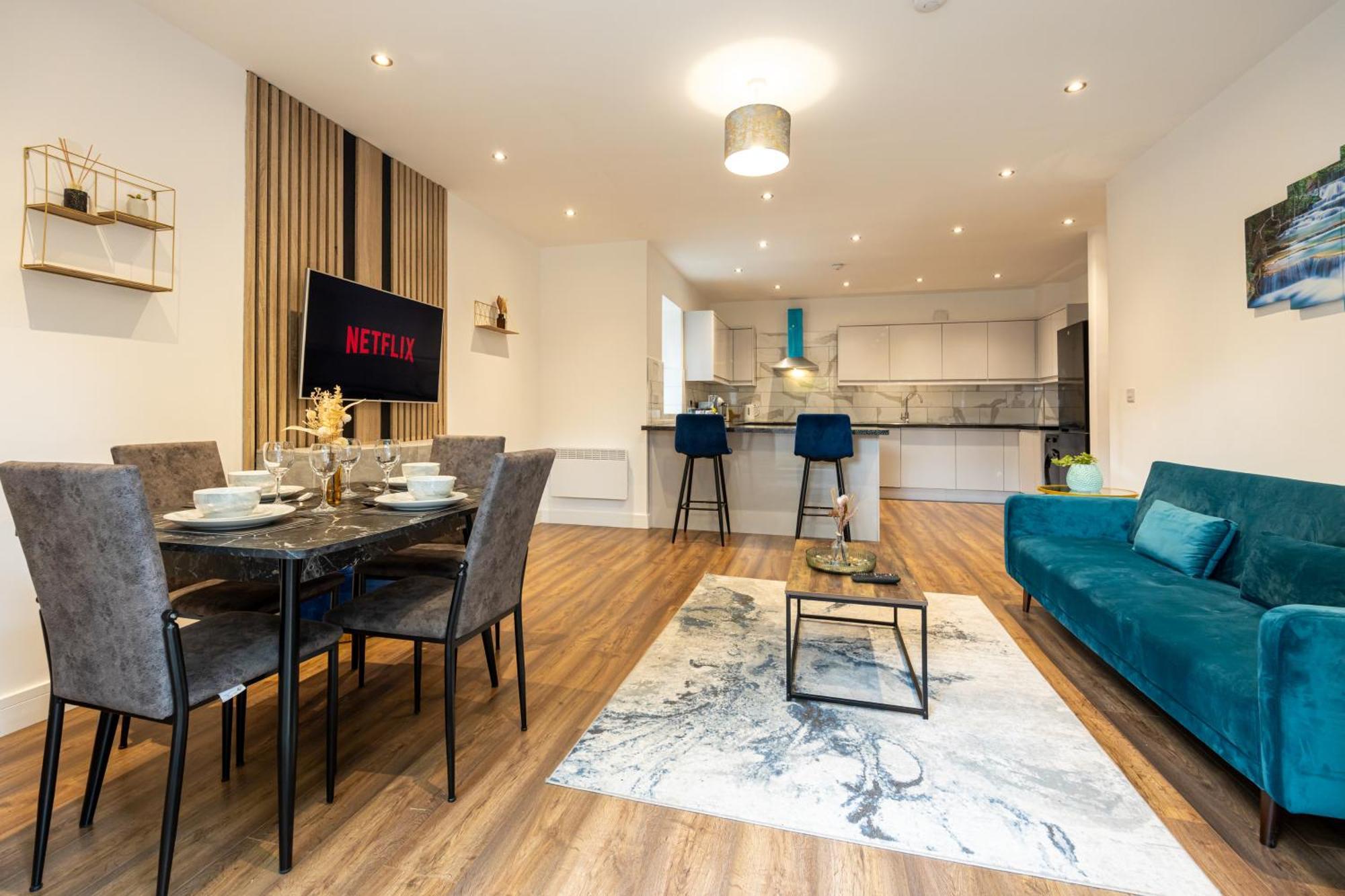 Apartment Vibrant 2br In Chorlton, Free Parking Manchester